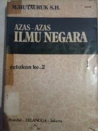 Azas-Azas ilmu negara