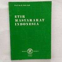 Etik masyarakat indonesia