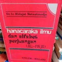 Hanacaraka ilmu dan alfabet perjuangan