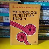 Metodologi penelitian hukum