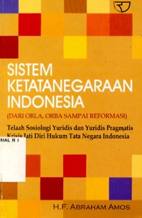 Sistem ketatanegaraan indonesia